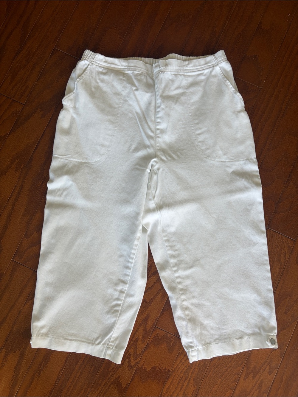 croft & barrow White Capris